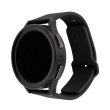 Fixed | Sporty Strap Set with Quick Release 20mm for Smartwatch | 160-235 mm | Black | Silicone