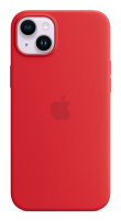 Apple iPhone 14 Plus Silicone Case with MagSafe - (PRODUCT)RED WLONONWCRJB94