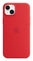 Apple iPhone 14 Plus Silicone Case with MagSafe - (PRODUCT)RED WLONONWCRJB94