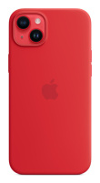 Apple iPhone 14 Plus Silicone Case with MagSafe - (PRODUCT)RED WLONONWCRJB94