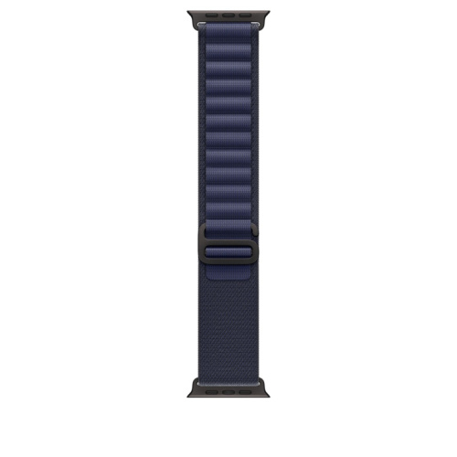 Apple 49mm Navy Alpine Loop - Large - Black Titanium Finish
