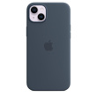Apple iPhone 14 Plus Silicone Case with MagSafe - Storm Blue WLONONWCRJBDH