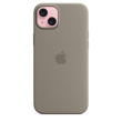 Apple iPhone 15 Plus Silicone Case with MagSafe - Clay WLONONWCRJBAA