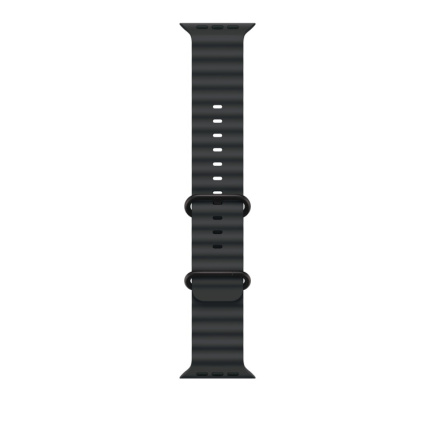 Apple Watch Ocean Band for Watch Ultra 49mm Black / Titanium black (One Size)