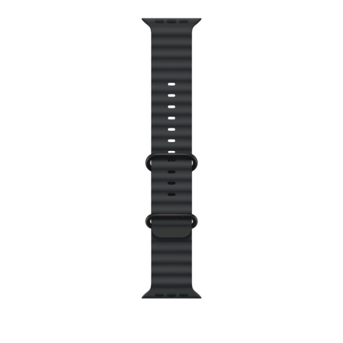 Apple Watch Ocean Band for Watch Ultra 49mm Black / Titanium black (One Size)