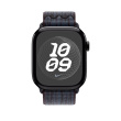 Apple 46mm Black/Blue Nike Sport Loop