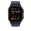 Apple 49mm Navy Alpine Loop - Large - Черный Titanium Finish