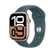Apple MXLQ3ZM/A Smart Wearable Accessories Band Green Fluoroelastomer