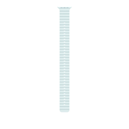 Apple 49mm Ice Blue Ocean Band Extension - Natural Titanium Finish