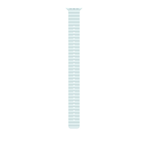 Apple 49mm Ice Blue Ocean Band Extension - Natural Titanium Finish