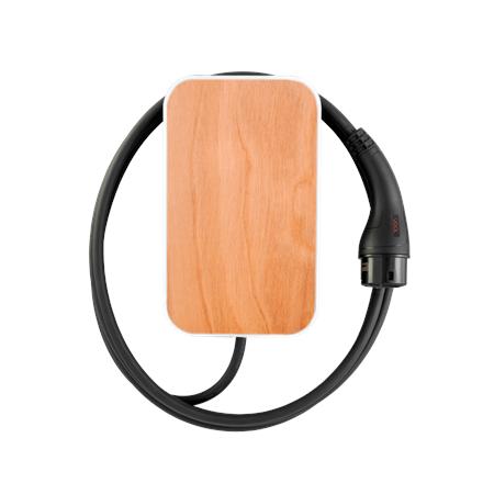 VOOL EV Charger | V22TWGGPL | 22 kW | 4G, Wi-Fi (IEEE 802.11 b/g/n), Ethernet 10/100 | 6.5 m | Wood Grain Light