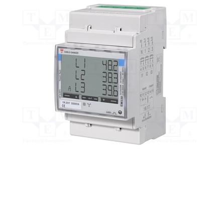 Carlo Gavazzi EM330 Power meter 3f 400V 5A LCD RS485 Modbus port MID certificate | Carlo Gavazzi | Power meter 3f 400V 5A LCD RS485 Modbus port MID certificate | EM330 | 5 A