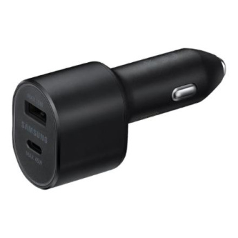 Samsung EP-L5300XBEGEU automašīnas lādētājs 60W  3A  USB-C  PD  AFC  + vads melns | Samsung