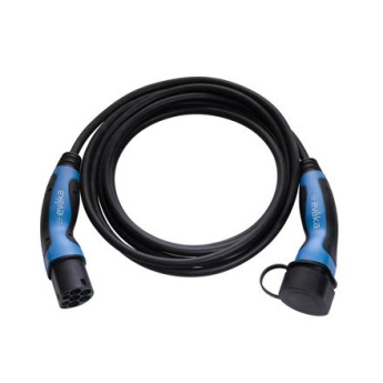 Evaka EV charging cable Type2-Type2, 22 kW, 32 A, 5x6 mm2, 1x0.5 mm2, 5 m | EVA503325 | Черный Evaka EV charging cable Type2-Type2, 22 kW, 32 A, 5x6 mm2, 1x0.5 mm2, 5 m | EVA503325 | Черный