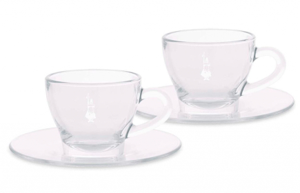 Klaasist cappuccino tassid 2tk Bialetti DCRAST0007