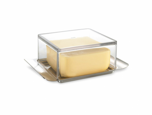 GEFU 33621 butter dish Plastic, Stainless steel