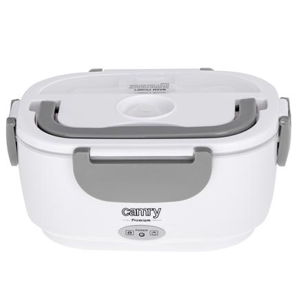Camry | Electric Lunchbox DC12V and AC230V | CR 4483 | Capacity 1.1 L | Material Plastic | White/Grey CR 4483