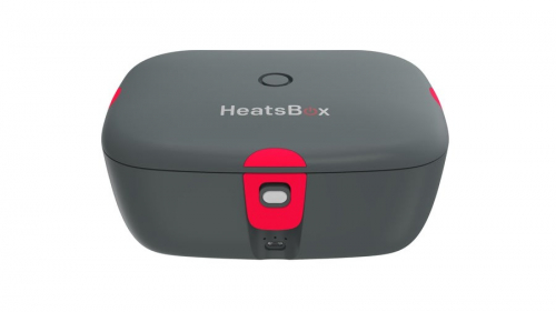 HeatsBox HB-04-102B electric lunch box 100 W 0.925 L Black Adult