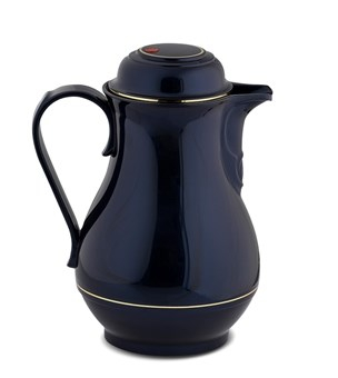 ROTPUNKT Thermos jug, 1.0 l, midnight blue (navy blue)