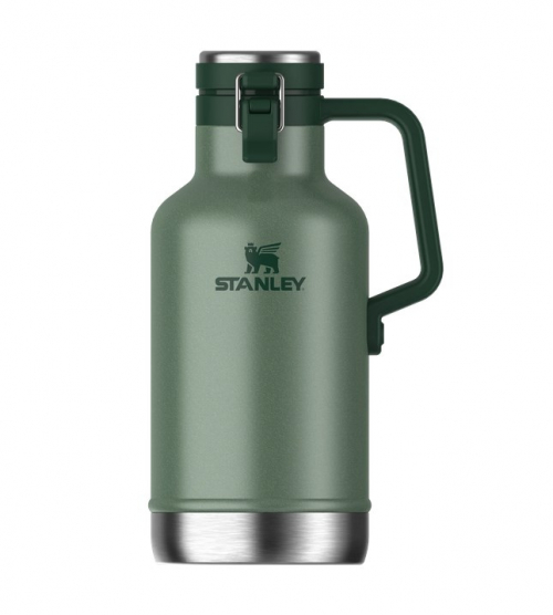 STANLEY CLASSIC GROWLER beer bottle vacuum flask - green 1.9L