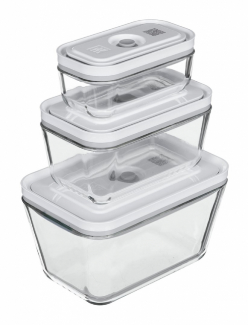 Set of 3 Glass Containers Zwilling Fresh & Save