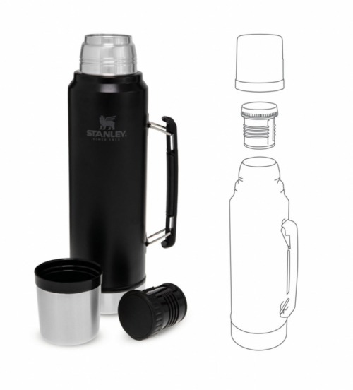 Stanley 10-08266-002 vacuum flask 1 L Black