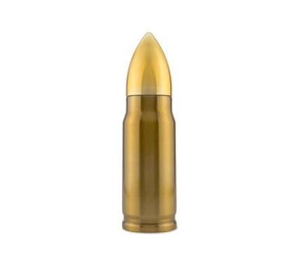 Bullet Brass thermos cartridge 350 ml