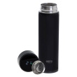Adler | Thermal Flask | CR 4507bk | Capacity 0.473 L | Material Stainless steel/Silicone | Black CR 4507bk