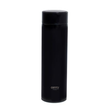Adler | Thermal Flask | CR 4507bk | Capacity 0.473 L | Material Stainless steel/Silicone | Black CR 4507bk