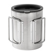 Helikon Thermal mug with lid 250 ml Silver, Black