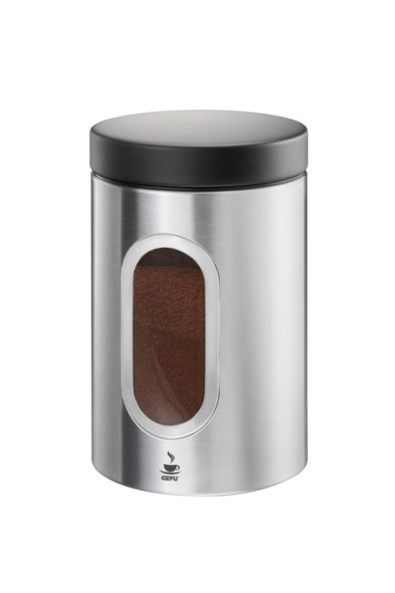 GEFU 16340 kitchen storage container Coffee container 0.5 L Aluminium, Polypropylene (PP), Stainless steel