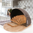 MAESTRO MR-1678-BR-BROWN brown bread bag