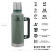 Stanley 10-07934-003 vacuum flask 1.9 L Green