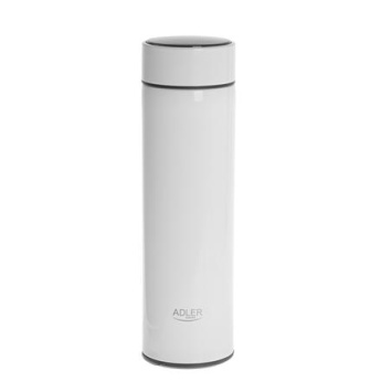 Adler | Thermal Flask | AD 4506w | Material Stainless steel/Silicone | White AD 4506w