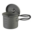 ESBIT PT625HA camping cookware Pot 0.625 L Aluminium, Black