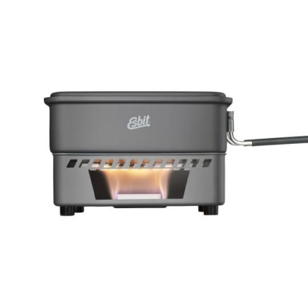 ESBIT Solid fuel cookset Pot 1.1 L Aluminium, Black