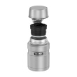 710 ml food thermos with folding spoon and cup THERMOS - army green