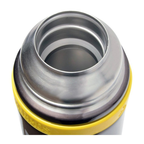 Outdoor thermos flask for extreme conditions with 0.9 l cup, black matt 150063