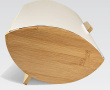 Maestro MR-1775-IVORY bread box Other Ivory, Wood Bamboo, Metal