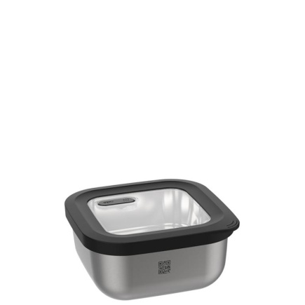 Square steel container 400 ml Gefu Provido G-12777