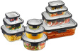 GEFU MILO Rectangular Container 0.4 L Grey, Transparent 1 pc(s)