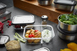 Set of 3 rectangular glass containers Gefu Milo G -12799