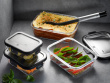 Set of 3 rectangular glass containers Gefu Milo G -12799