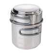 ESBIT Cookset with alcohol burner Pot 0.985 L Stainless steel