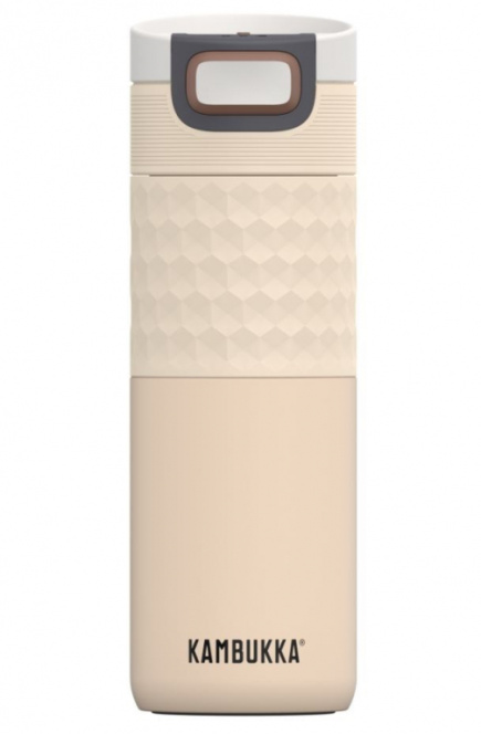 Kambukka Etna Grip Barely Beige - thermal mug, 500 ml