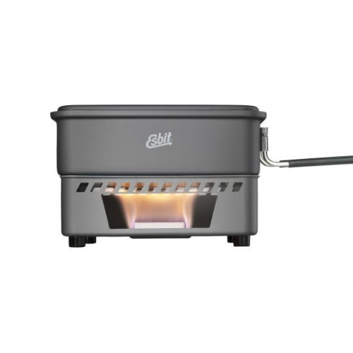 ESBIT Solid fuel cookset Pot 1.1 L Aluminium, Must