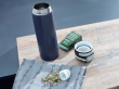 Leifheit 03275 travel mug 600 ml Must, Blue Stainless steel