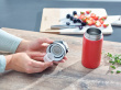 Leifheit 03245 travel mug 350 ml Must, Red Stainless steel