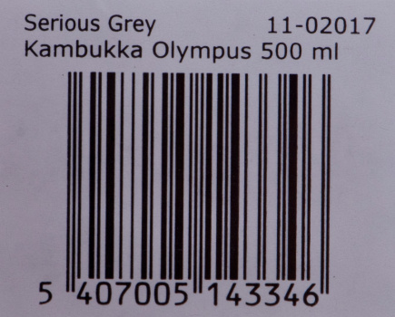 Kambukka Olympus Serious Grey - thermal mug, 500 ml