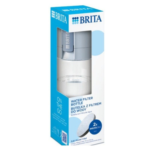 Brita Vital Filtering bottle 0.6 l Pastel blue